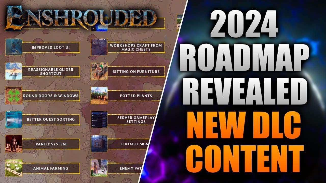 Axrora Exploring the 2024 DLC Roadmap and Huge Update News in Enshrouded