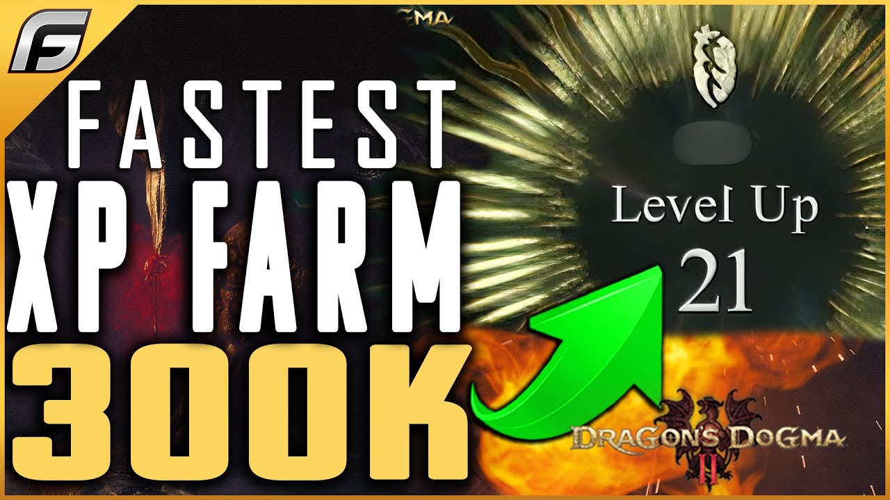 GamerFuzion: Dragon’s Dogma 2 | 300k XP Per Hour Farm - Level 