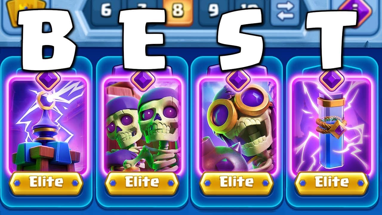 InShane Clash Royale The Best Clash Royale Deck for Every Evolution