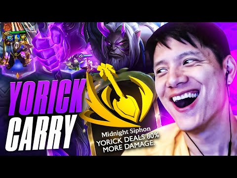 robinsongz - TFT: Midnight Siphon Yorick Is a 1v9 Beast! | TFT Set 