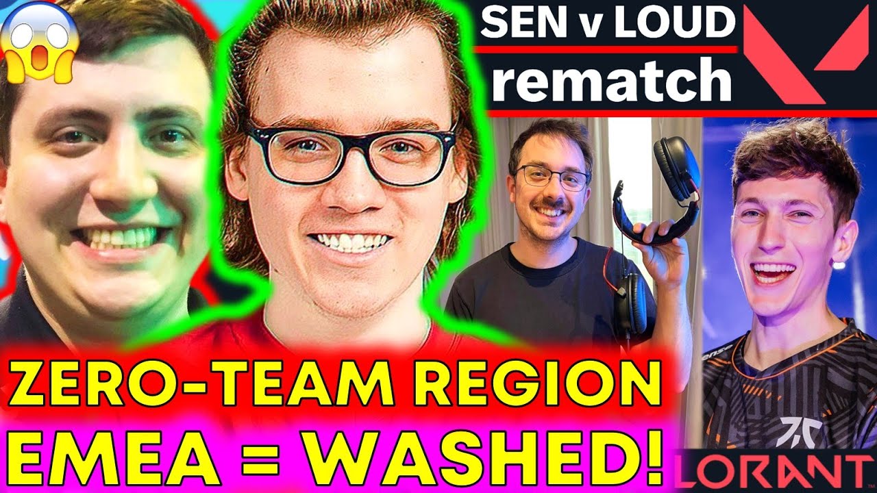 VALORANT News TacticalRab Pros ROAST EMEA "ZeroTeam Region", SEN vs