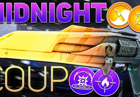 aztecross midnight coup god roll review a versatile hand cannon for pve and pvp
