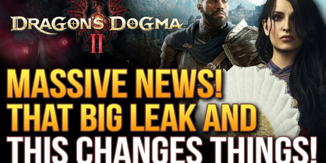 Open World Games Dragon's Dogma 2 Gets MASSIVE News! That Big Leak(01)