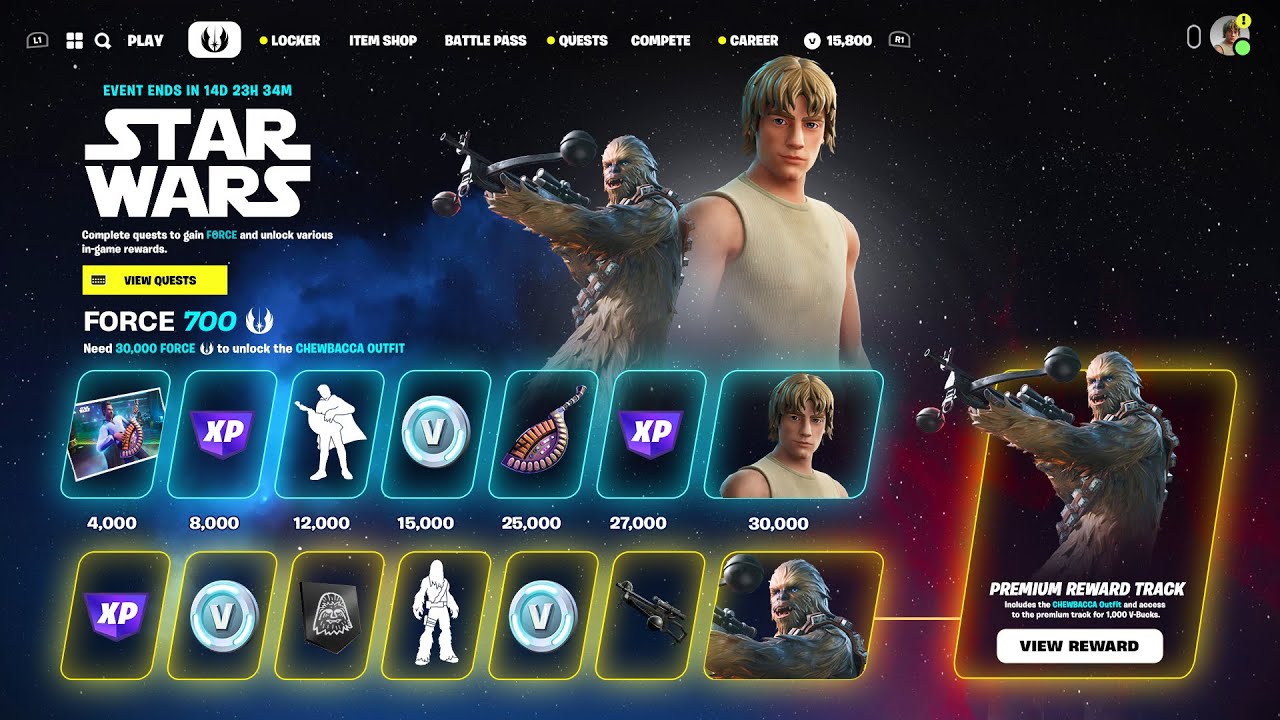 Aid Fortnite Season 2 Update Star Wars Collab, New Skins, and Mini Event