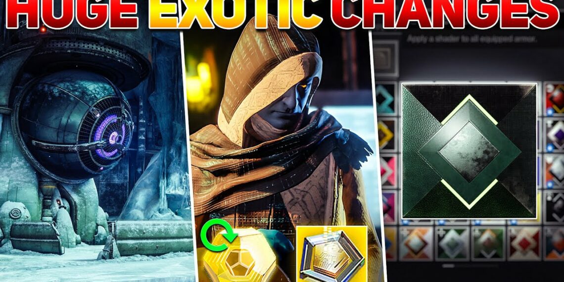 Aztecross Changes Coming to Exotic Drops in Destiny 2