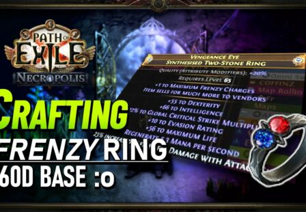 lolcohol crafting a frenzy omni ring in path of exile