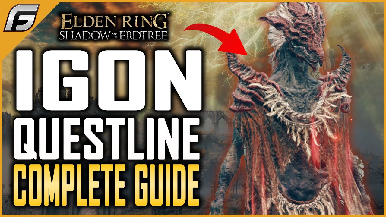 GamerFuzion Elden Ring DLC Igon Questline Guide