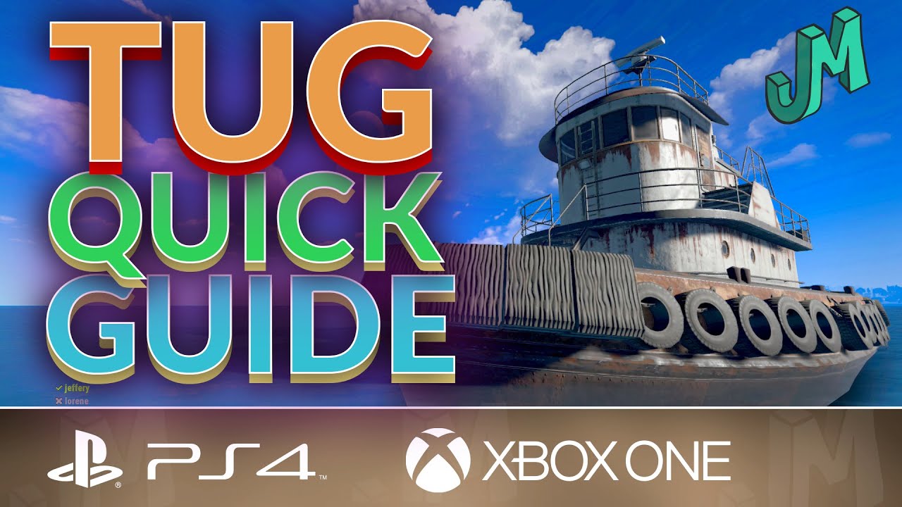 Jade Monkey Tugboat Quick Start Guide for Rust Console