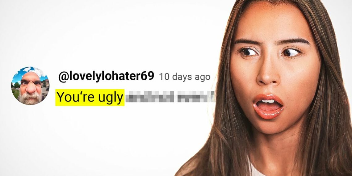 LovelyLo Reacting to Hate Comments in a Hilarious Video