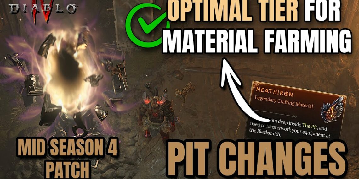 Diablo 4: Best Pit Level to Farm in Season 4