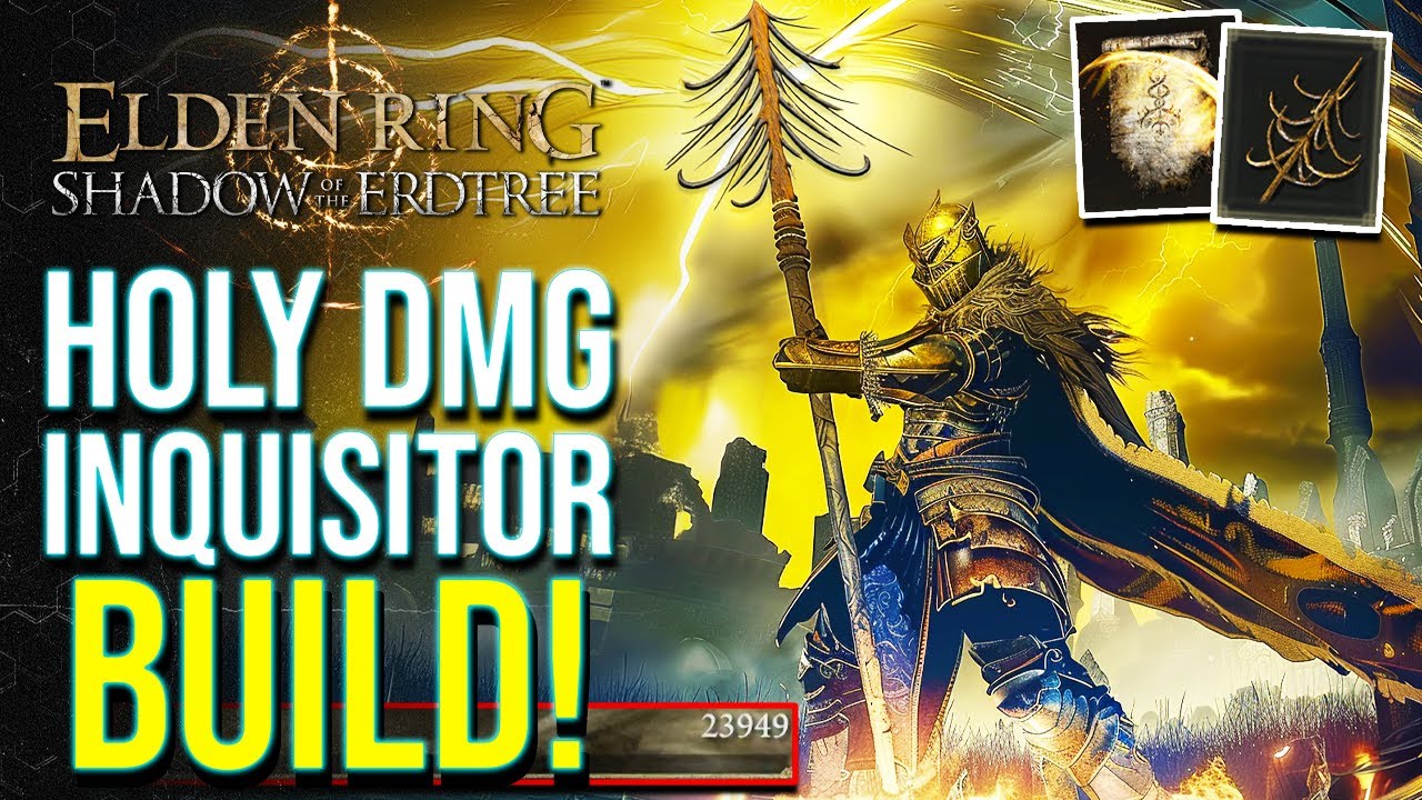 KhrazeGaming: Elden Ring DLC - How To Make a Holy Inquisitor Build