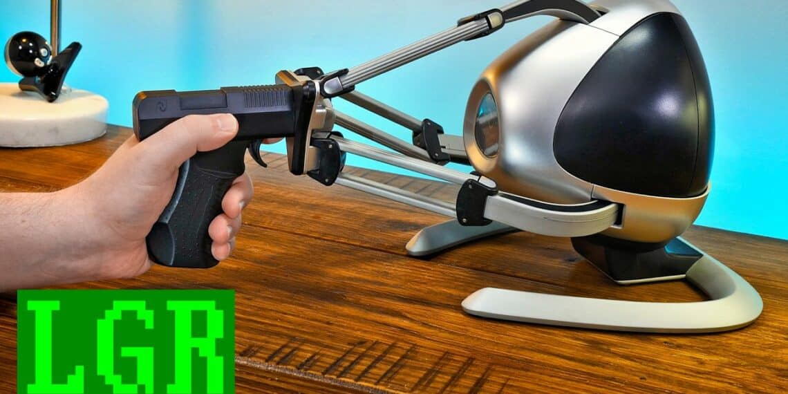 LGR The Novint Falcon Haptic Controller A Unique Gaming Experience