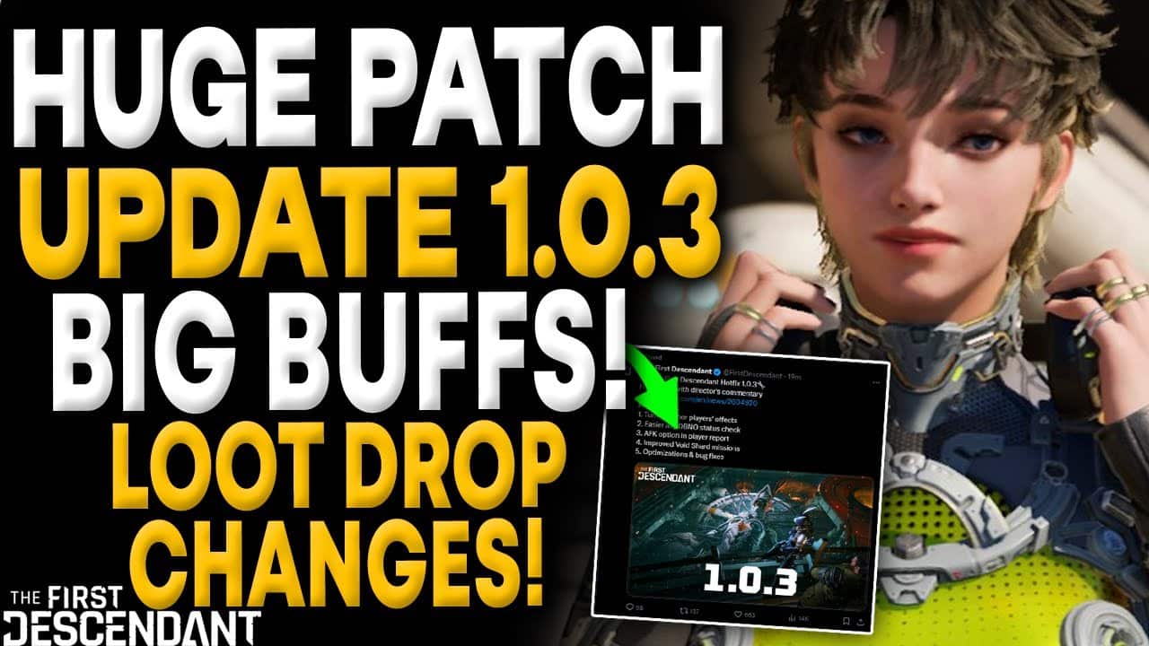 First Descendant Update Patch Notes Breakdown
