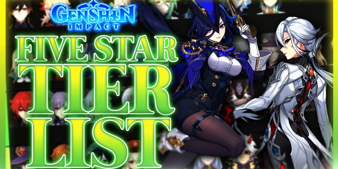 Vars II Genshin 5Star Tier List (Best & Worst)