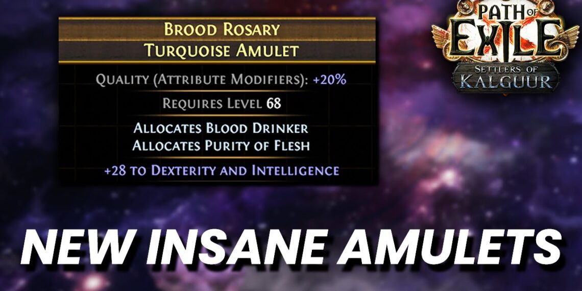 PoE Double Anoint Amulet Guide Crafting the Perfect Amulet