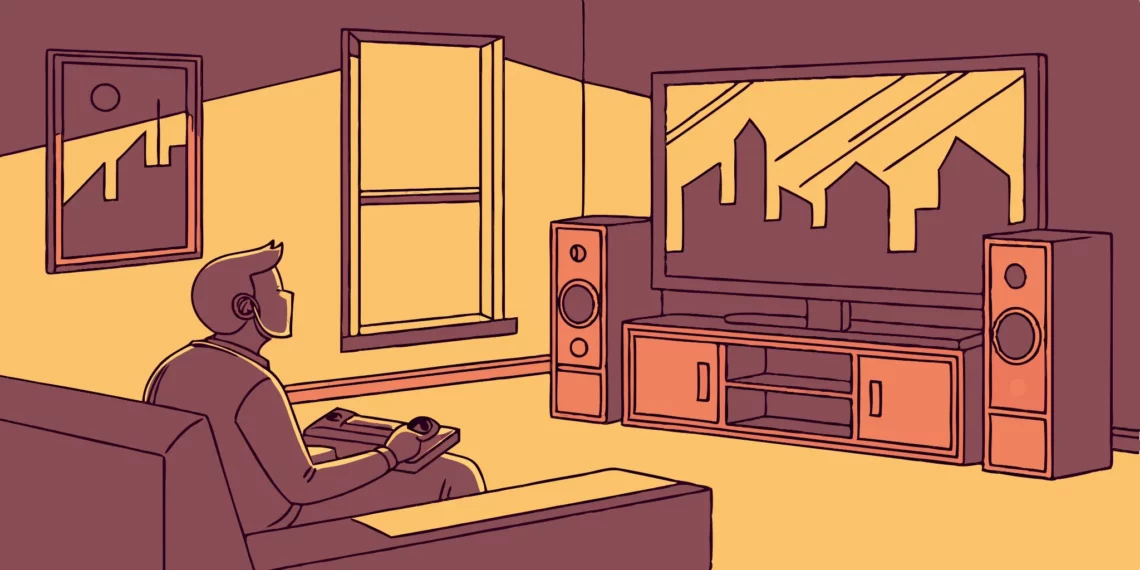Gamer impatiently awaiting GTA 6 news.