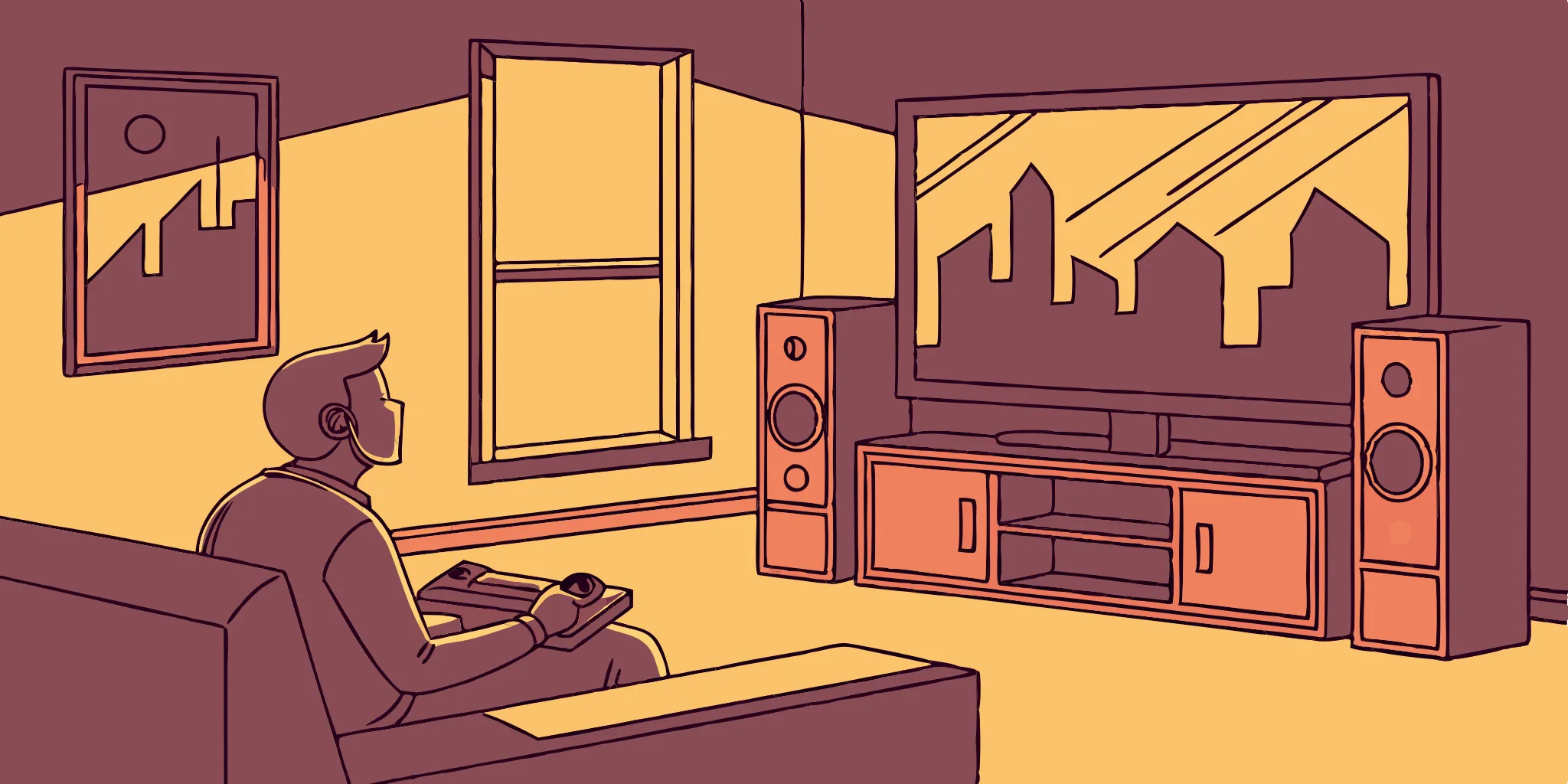 Gamer impatiently awaiting GTA 6 news.
